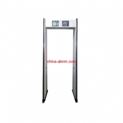 AB600D1 walkthrough metal detector (6 zones, LED display, WITH LED ALARM LIGHTS)